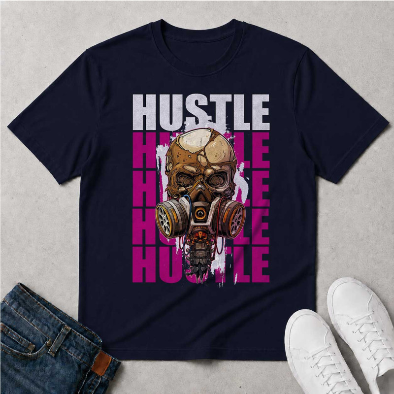 Hustle - T-shirt manche courte premium